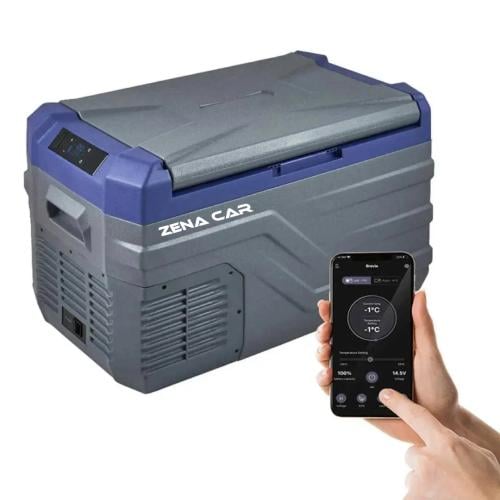 ثلاجه سياره 30 لتر من زينه كار تبريد وتجميد مع تحك...