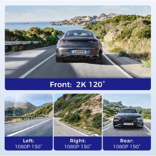 داش كام AZDOME عدد 4 كاميرا +تتبع M660