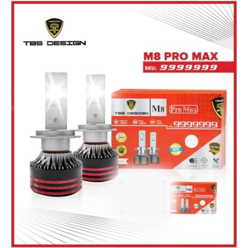 طقم ليدH7 توبيز 150 وات M8 PRO MAX