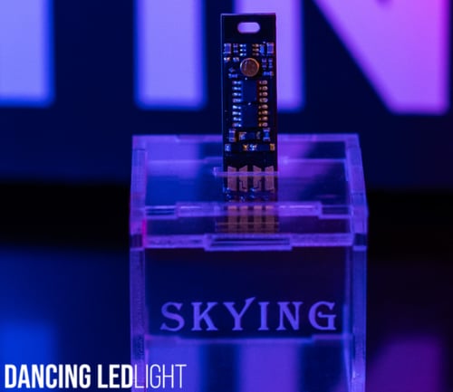 لمبه سكاينج الراقصة تعمل على USB -متعدة الإضاءات و...