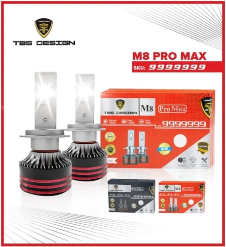 ليد توبيز M8-9999999-(150W) H4