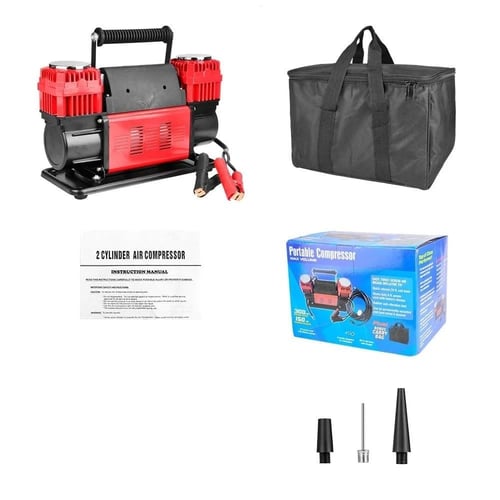 ماطور هواء جامبو 2 بستم كبير 300لتر 90 امبير