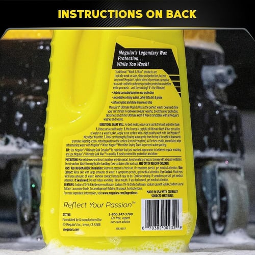 شامبو واكس 1.4 لتر شمعي Ultimate WASH & WAX من ميج...