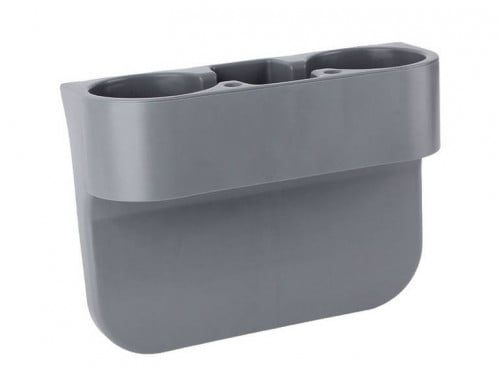 حامل أكواب برمودا بين مقاعد السيارة رصاصي