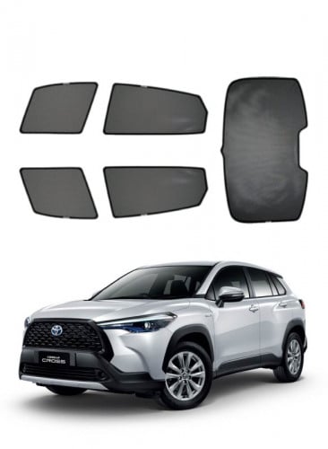 ستائر تظليل قماش كورولا كروس 2021-2023