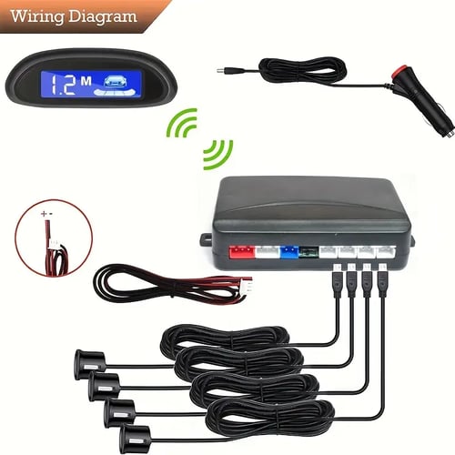 طقم حساس خلفى سوبر سونيك الوان PS-RCS5800