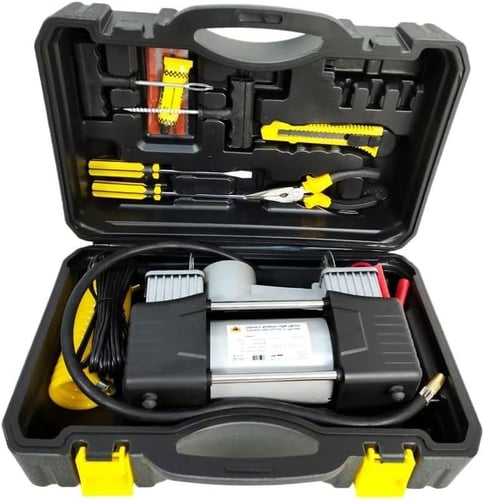 ماطور هواء سفاري 2 بستم + عدة بنشر+ صندوق / SF101