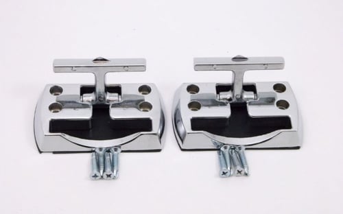 طقم شنكار صندوق 4 مسمار نيكل متحرك مخفي