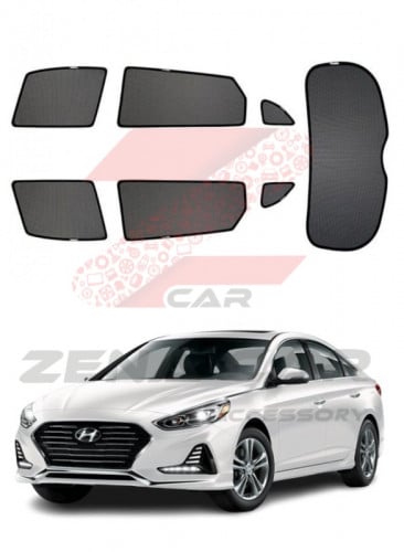ستائر تظليل قماش هيونداي سوناتا 2015-2019 / MIRROR