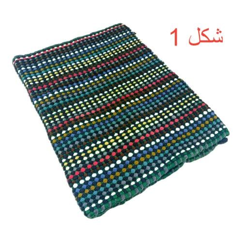 قماش حنبل باكستاني مجدول ملون 50 سم × 150سم