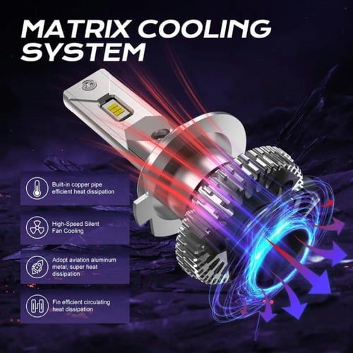 طقم ليدH7 توبيز 150 وات M8 PRO MAX