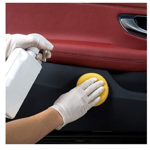 اسفنج غسيل وتلميع دائري ملون بالحبه