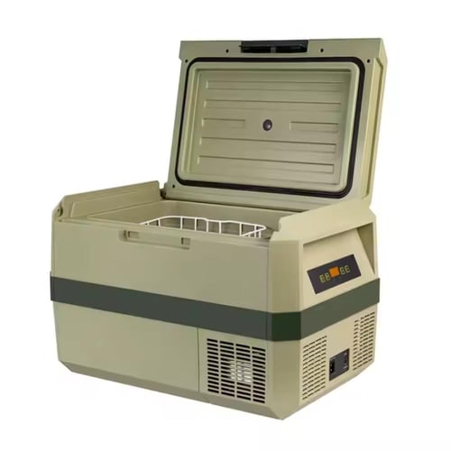 ثلاجه تبريد وتجميد 33 لتر اخضر تحكم من الجوال DLC...