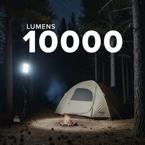 لمبة سناره ليد 100 واط قوة 10000 ليومن ابيض مع ستا...