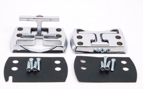 طقم شنكار صندوق 4 مسمار نيكل متحرك مخفي