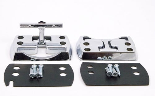 طقم شنكار صندوق 4 مسمار نيكل متحرك مخفي