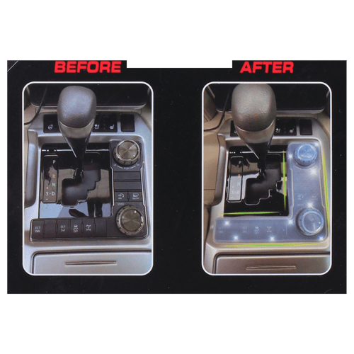 غطاء قير لاند كروزر 1 قطعه ربل 2 فرار / 16-21