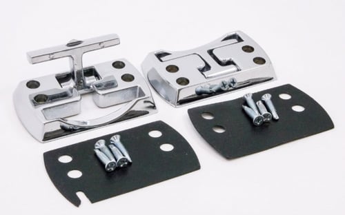 طقم شنكار صندوق 4 مسمار نيكل متحرك مخفي