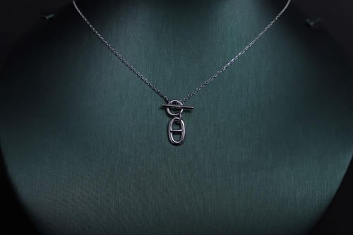 قلادة فضة عيار 925