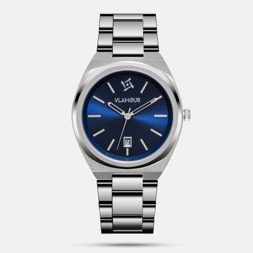 ساعة رجالية بسير ستيل