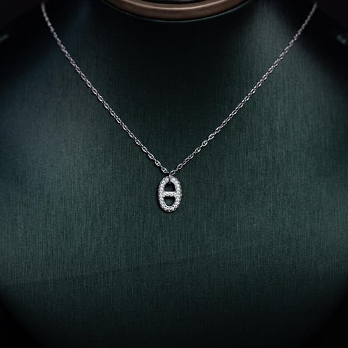 قلادة فضة عيار 925