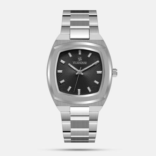 ساعة رجالية بسير ستيل