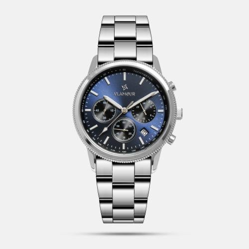 ساعة رجالية بسير ستيل