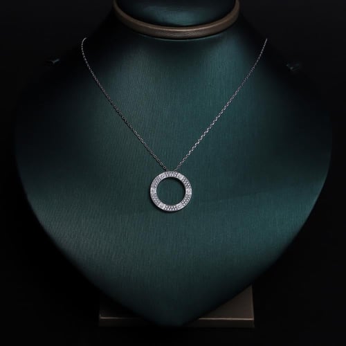 قلادة فضة عيار 925