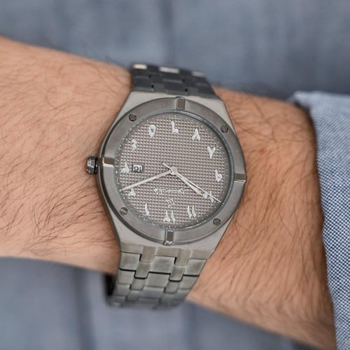 ساعة رجالية بسير ستيل