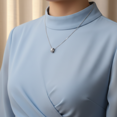 قلادة فضة عيار 925