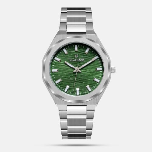 ساعة رجالية بسير ستيل