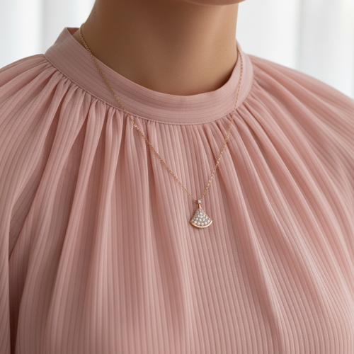 قلادة فضة عيار 925