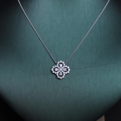 قلادة فضة عيار 925