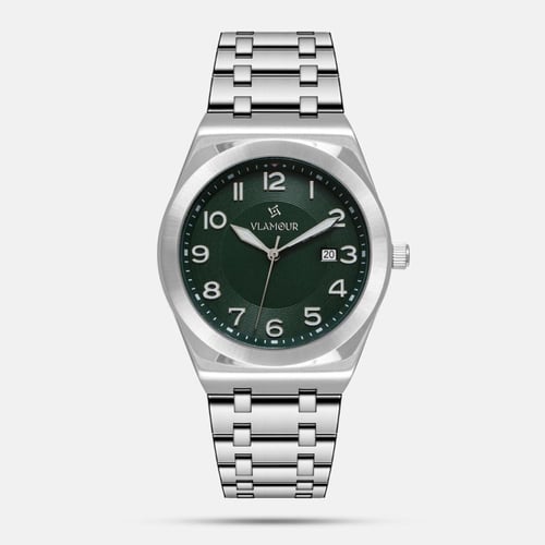 ساعة رجالية بسير ستيل