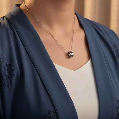 قلادة فضة عيار 925