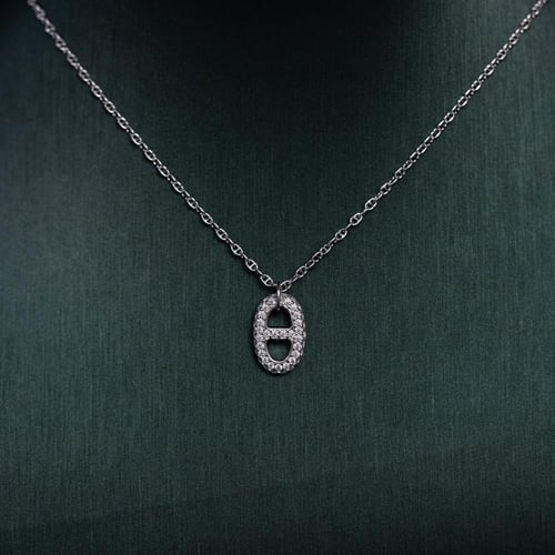 قلادة فضة عيار 925