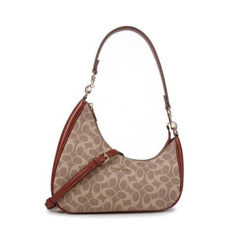 شنطة يد نسائية بسحاب - بيج