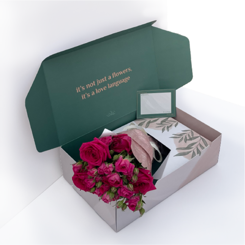 صندوق للورد والهدايا " بوكس " - 48 صندوق