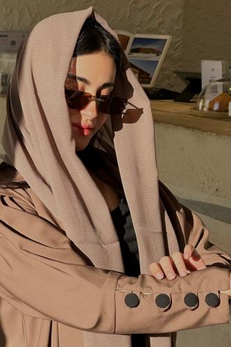 عباية A26 كريب كلوش عصرية - أناقة يومية لا تضاهى