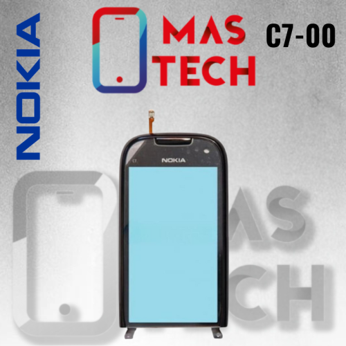 إطار مع زجاج لمس نوكيا C7