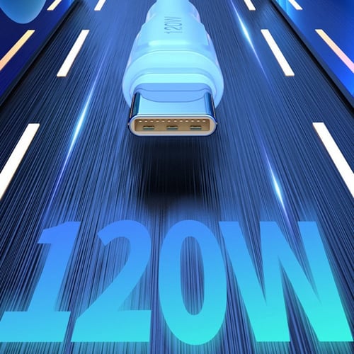 كيبل شحن سريع 120W - 6A - مقاس ا متر