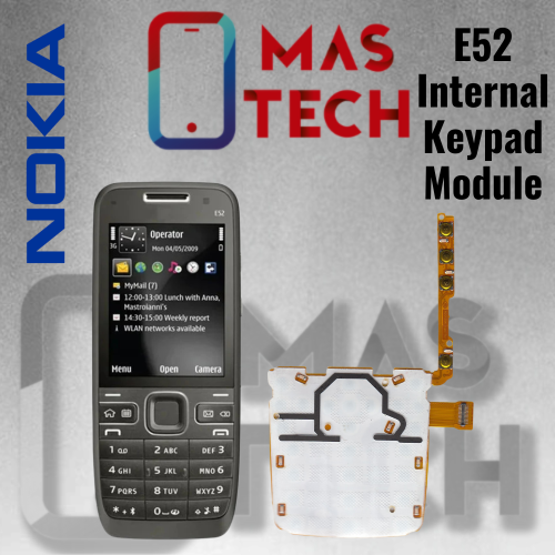 كيباد داخلي نوكيا E52