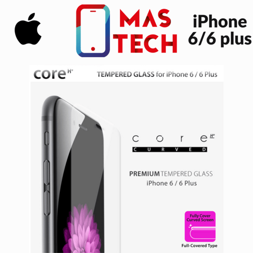 ستيكر حماية أسود أيفون 6/6 بلس