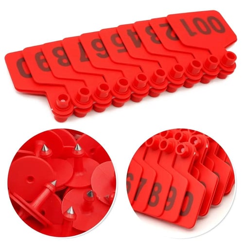 علامات ترقيم الأغنام كبير 1 - 100