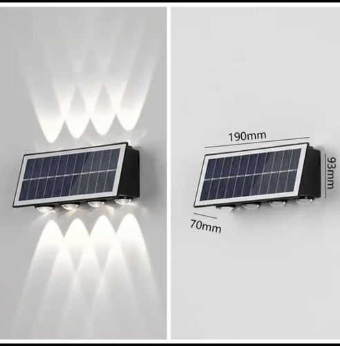 لمبة جدارية بالطاقة الشمسية