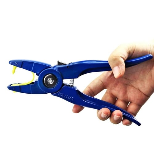 كماشة ارقام صغيرة ازرق