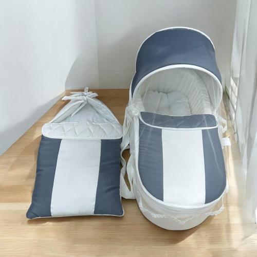 طقم شيال متنقل مع مدس البيبي رمادي