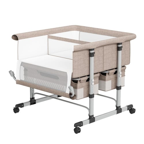 سرير نكست تو مي توأم – راحة مزدوجة وأمان لطفليك-بي...