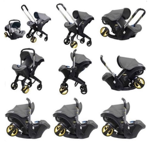 عربيه أطفال وكرسي سياره 4في1