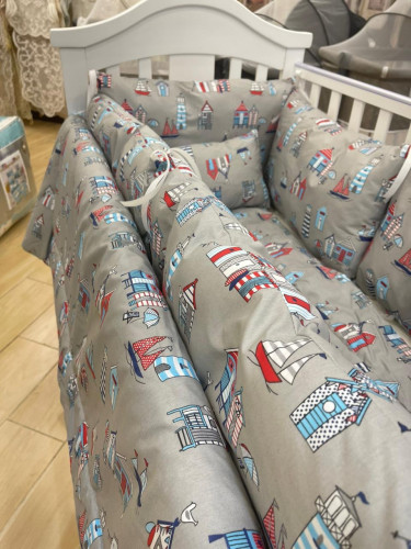 طقم مفرش جوانب سرير أطفال